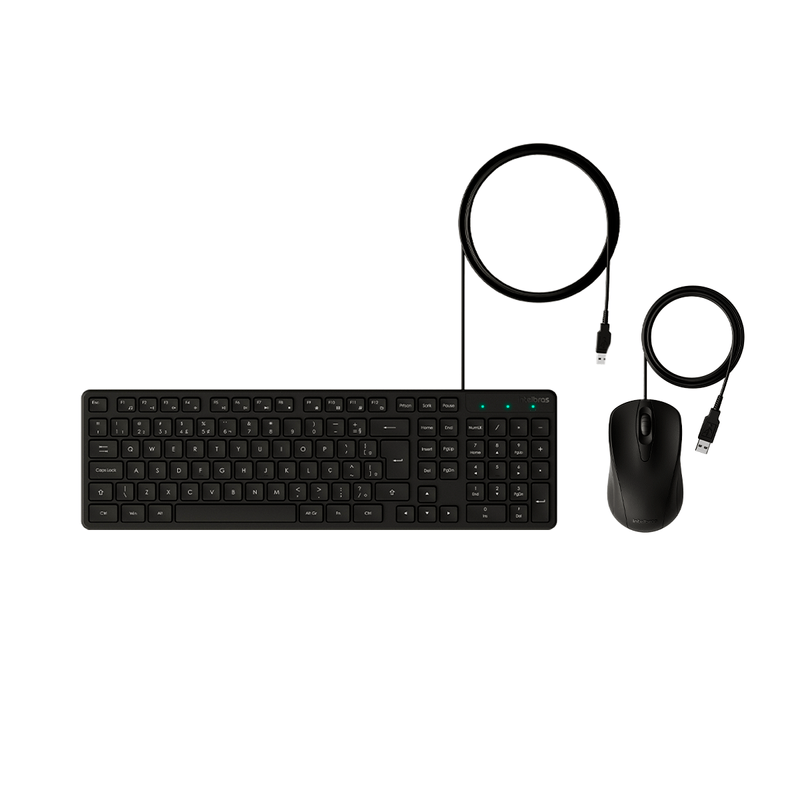 Kit Teclado E Mouse Com Fio Intelbras CCI20 - 4294100 Truedata